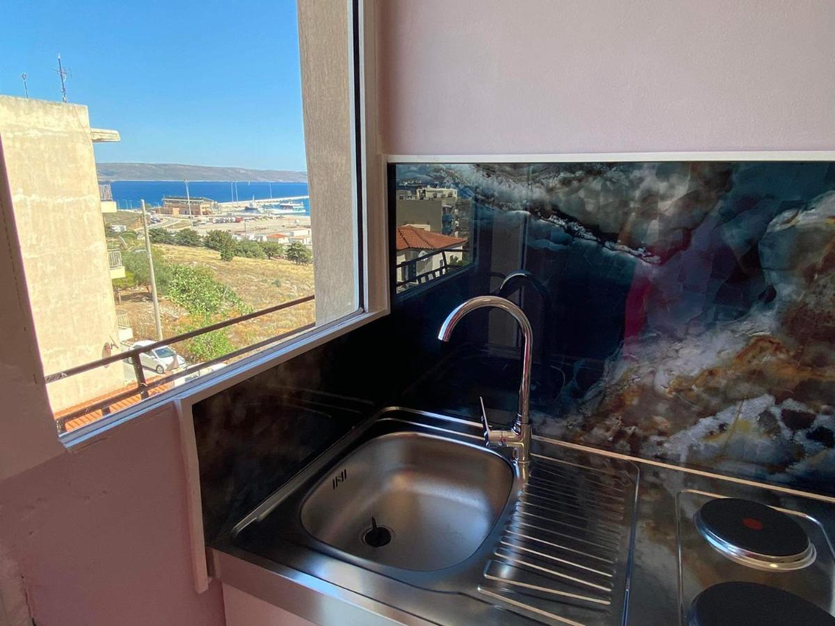 Apartamento Lavrio 1Bdr Penthouse 7 Min On Foot From The Port Exterior foto